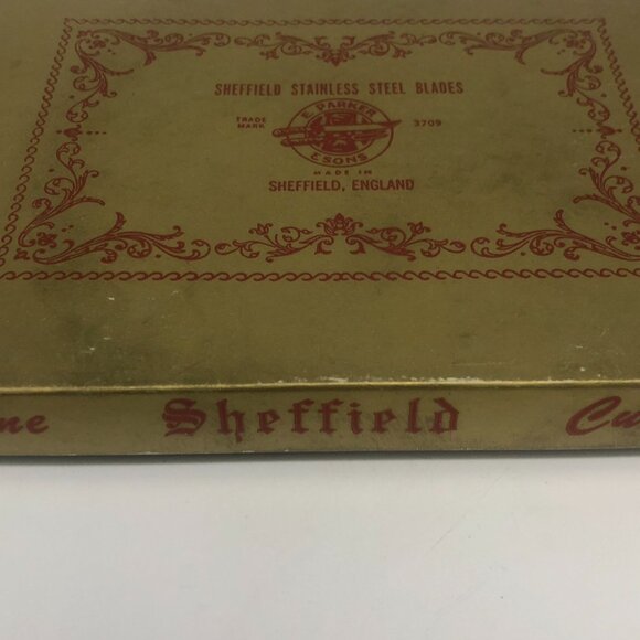 Vintage Regent Sheffield ~Stainless Steel Forever Sharp 5 Piece Knife Set In Box - Picture 3 of 8